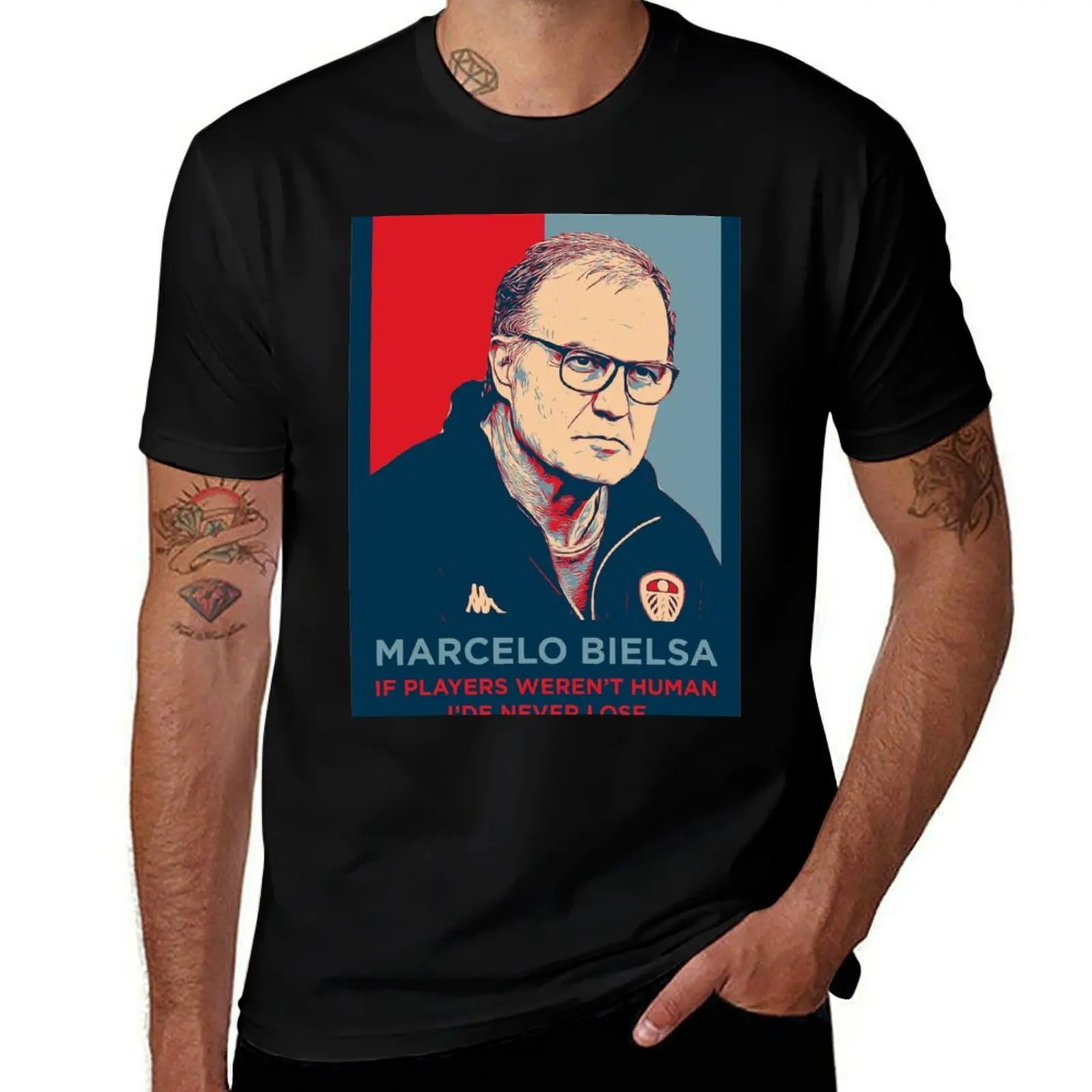 

Bielsa the legend T-Shirt t shirts for man pack cotton t shirts for man graphic funny T-Shirt