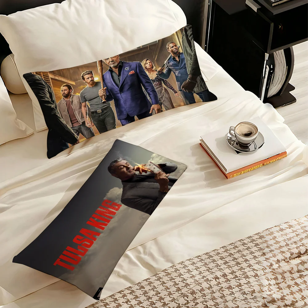 غطاء وسادة من فيلم الرعب T-Tulsa K-King مناسب لوسائد مستطيلة لتزيين المنزل وأريكة غرفة النوم والمكتب