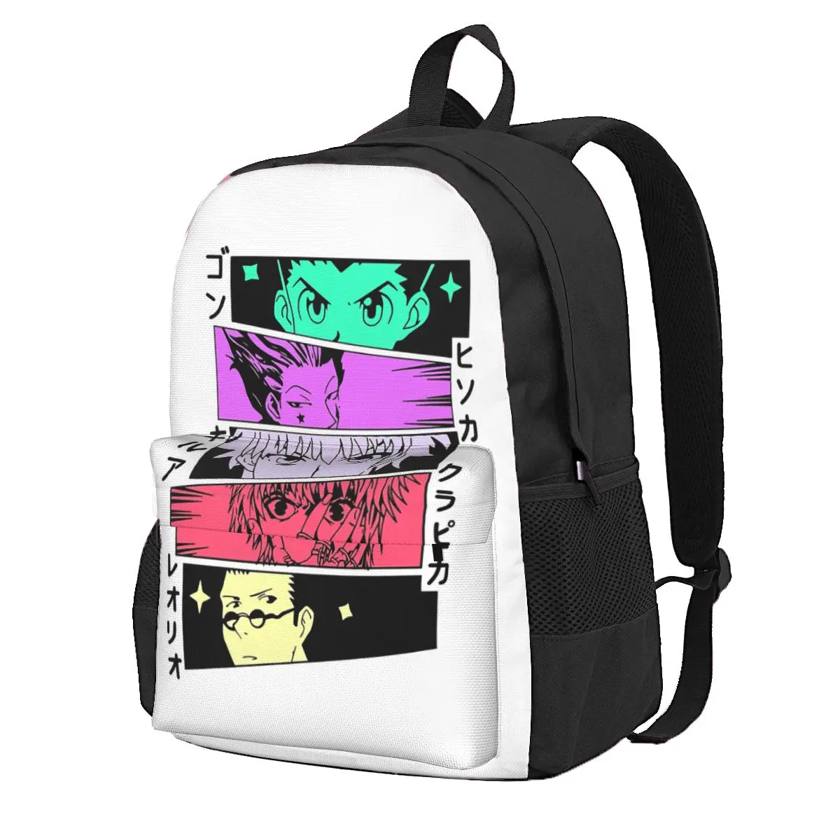 

Futuristics Hanter Characters Student Backpack School Bag Hiking Travel Daypack for Boys Girls Fashion Bookbag Shoulder Bags