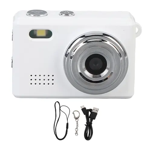 Small Digital Camera 1080P 160 Deg Lens Portable Retro  Standby CCD Thumb Camera for Video Recording Photo Taking CCD Camera