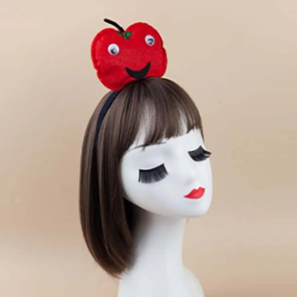 

Nutrition Month Cartoon Fruit Hair Hoop Sunflower Durian Creative Headband for Harvest Festival Plastic Funny