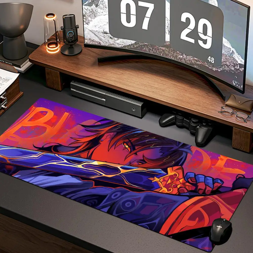 blade hsr Mouse Pad New Computer Home Mousepad XXL Desk Mats Natural Rubber Office Anti Slip Gaming Accessories pad