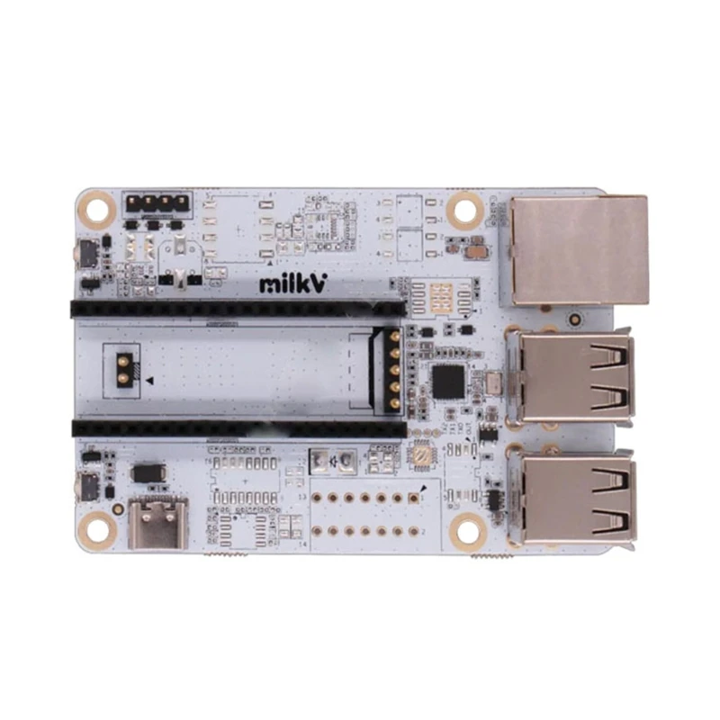 

Expansion Module For Milk V Duo Linux With RJ45 Ethernet USB HUB Type-C Input Connector Adapter Board Replacement