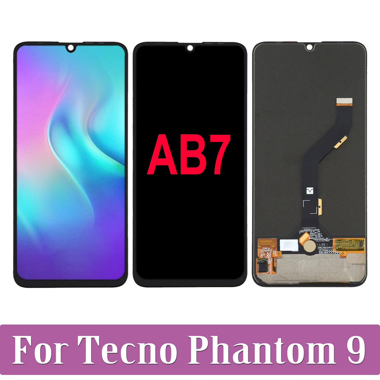 

AMOLED For Tecno Phantom 9 AB7 LCD Display Touch Screen Digitizer Assembly For Tecno Phantom9 LCD Replacement