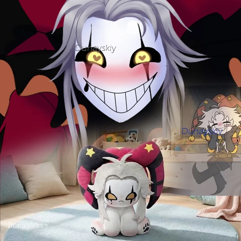 

Fancy Game The Freak Circus Pierrot 20cm Sitting Posture Cotton Doll Game Fan Merch Cute Plush Toy Figure Cute Gift 20cm Decor