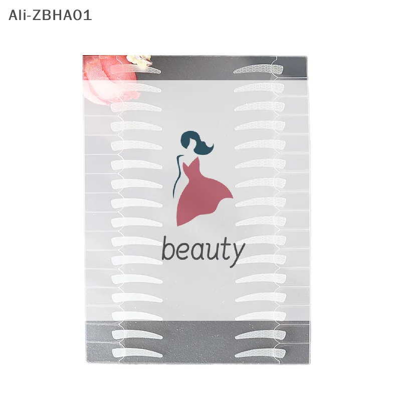 แผ่นติดตาสองชั้นแบบกันน้ำ ขนาดใหญ่ 32 ชิ้น/แผ่น สำหรับแต่งตา เหมาะสำหรับผู้เริ่มต้น ติดทนนาน สวยงาม มองไม่เห็นรอยต่อ