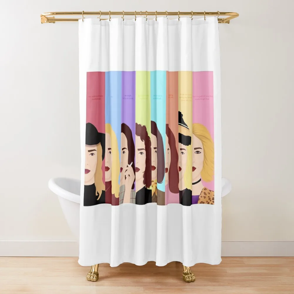 

Sarah Paulson - Acting Legend Shower Curtain For Shower Shower For Bathroom Set Bathroom Set Curtain