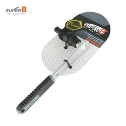 Super B Bicycle Repair Tool 2 In 1 Cotterless Crank Tool MTB Bike Square Spline Crank Removal Tool with Molded Handle