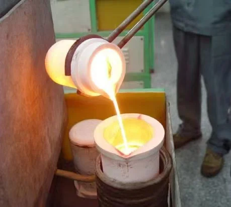 Mini Metal Power Melting Furnace New Quartz Crucible Melting Precious Metals Titanium Platinum Iridium Copper Metal Powder