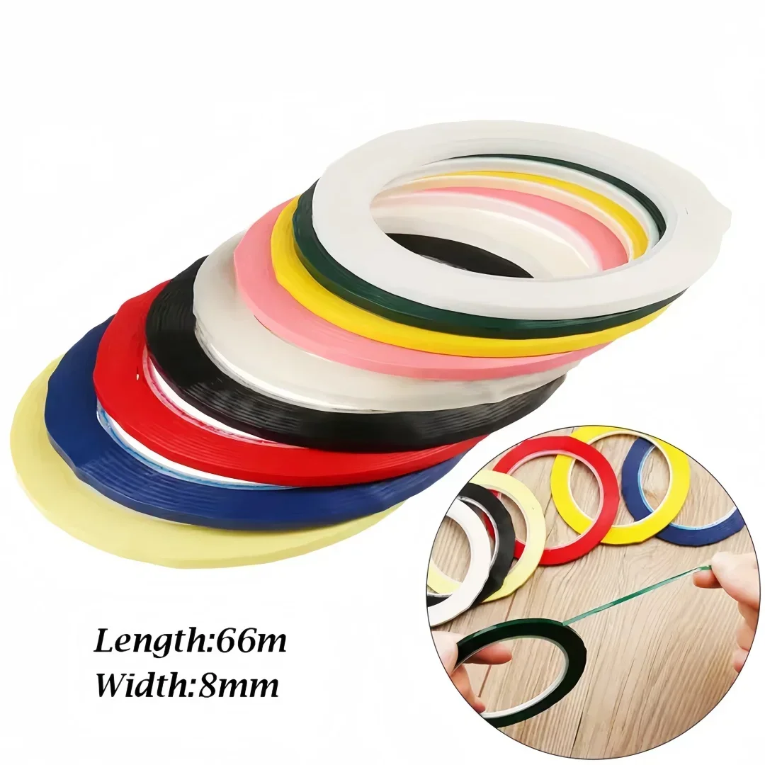 1Roll 8MM*66M Dental Instruments Tape Colored Positioning Tape High-temperature Resistant 120°C Disinfection Identification Tape