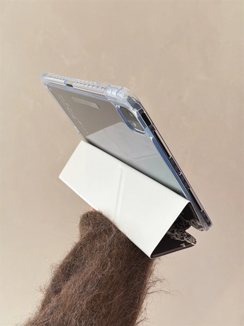 Moda pizzo pulito per iPad Pro 2024 11 13 pollici Air 4 5 6 7 11 pollici iPad 7 8 9 10.2 iPad 10th 11th Air 3 10.5 iPad 5 6 mini custodia