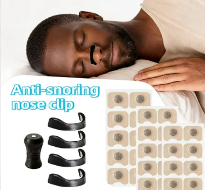 

Магнитный назальный расширитель, полоски для носа против храпа, усилитель кислородного впуска, стартовый комплект для дыхания сна с аксессуарами