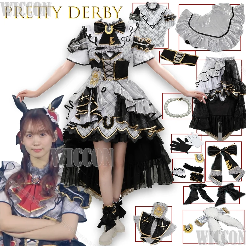 

Pretty Derby 6EVENT The New Frontier All New Outfits Cosplay Clothes Anime Outfit Lolita Party Dress Fairy Style Comic Con Suit‌