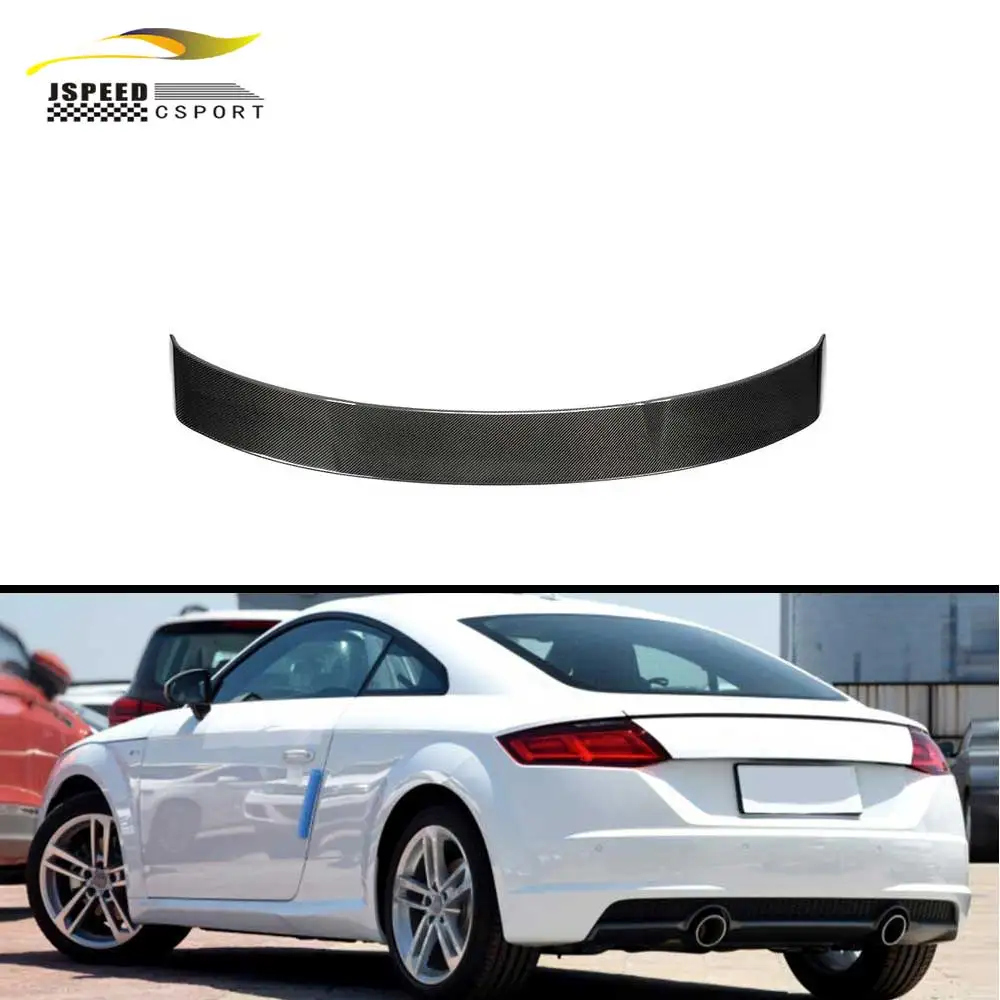 

Подходит для спойлера заднего кузова из углеродного волокна. Подходит для Audi TT TTS TTRS COUPE 2-DOOR 2015-2019.