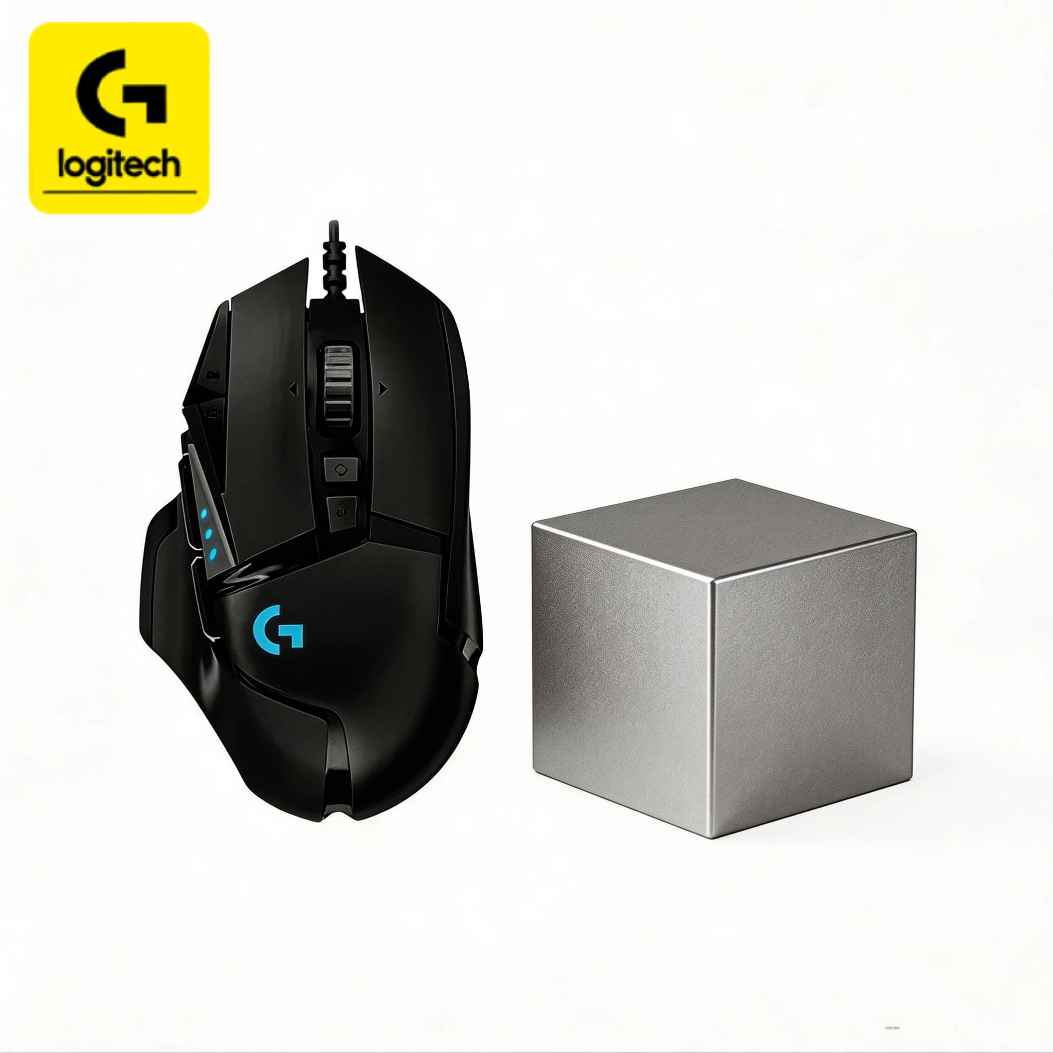 

Logitech G502 gaming mouse, long-lasting battery life, dual-mode free switching