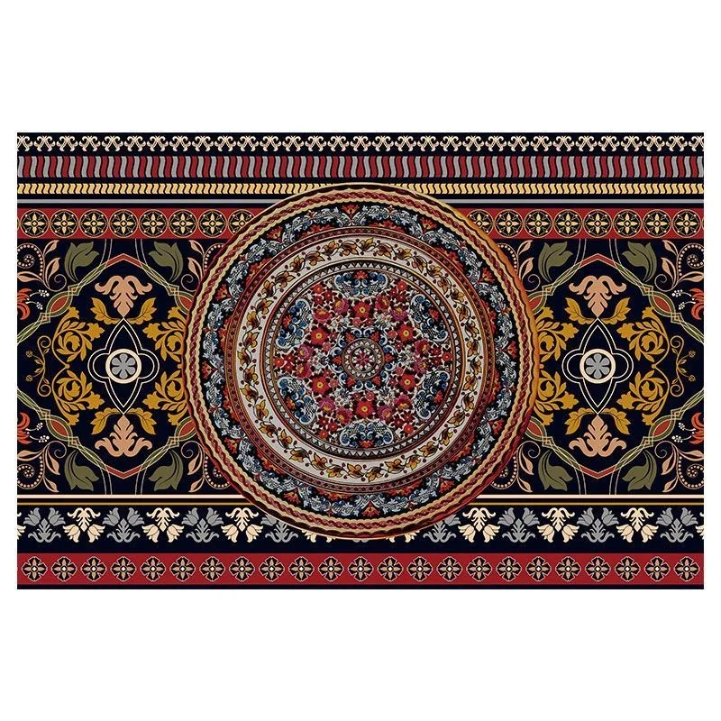 Bohemian Ethnic Tapestry Wall Hanging Mandala Geometric Pattern Multifunctional fabric Cloth Featured Style Background Tapestry