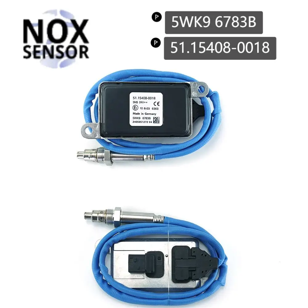 

5WK96783B 5WK96783A 51154080018 51154080011 Original NEW NOx Sensor For MAN Truck TGX TGS TGL TGM Euro6 Truck 24V