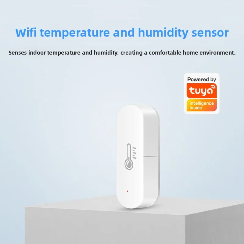 

Graffiti smart home WIFI temperature and humidity detector, wireless temperature and humidity sensor intelligence, temperature