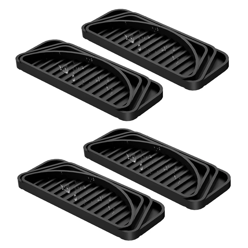 4PCS Refrigerator Drip Tray Absorbent Drip Tray Refrigerator Accessories For Whirlpool / GE / Samsung