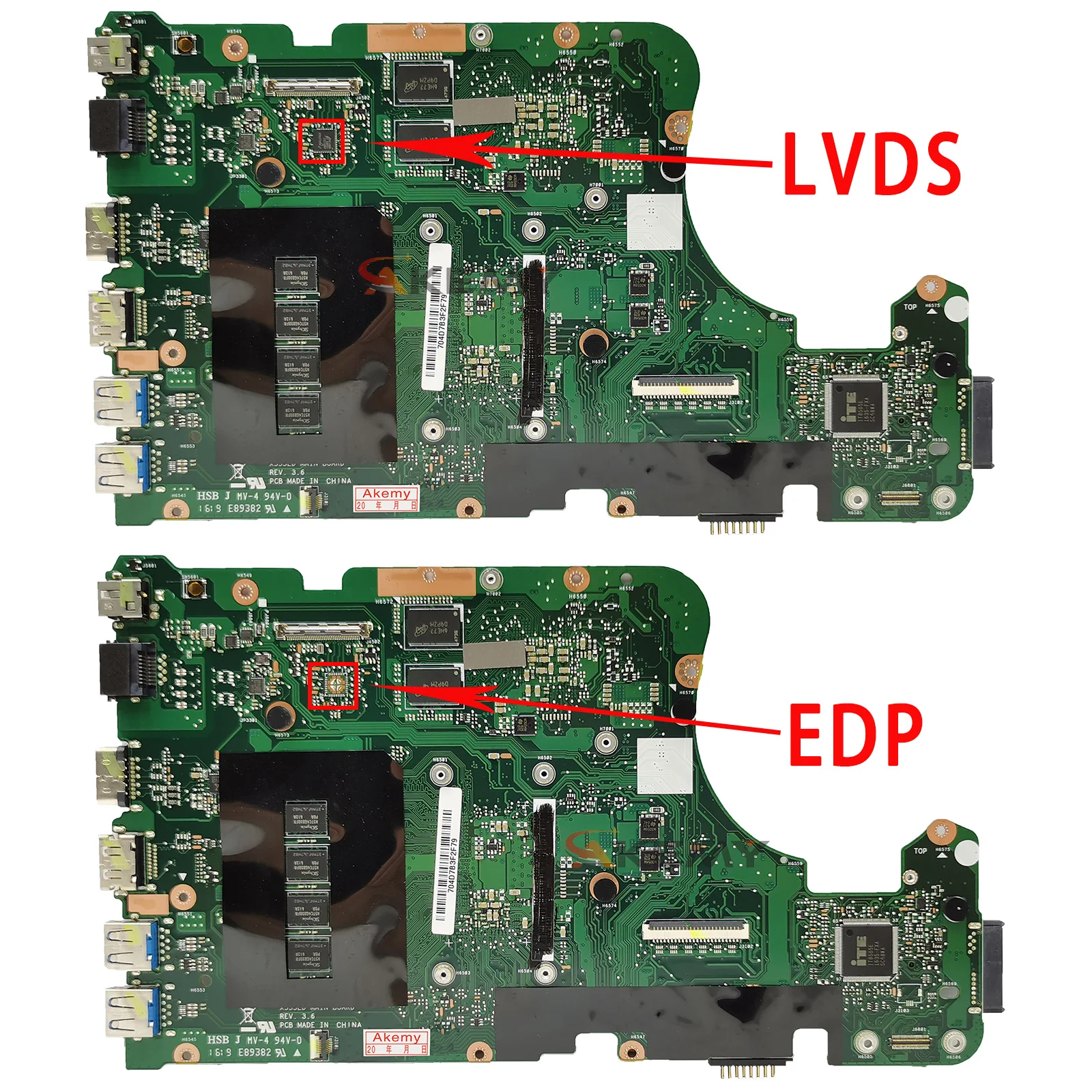 X555L A555L K555L F555L Scheda Madre Per ASUS X555LD X555LP X555LB X555LN X555LI X555LF X555LJ X555LDB Scheda Madre Del Computer Portatile i3 i5 i7