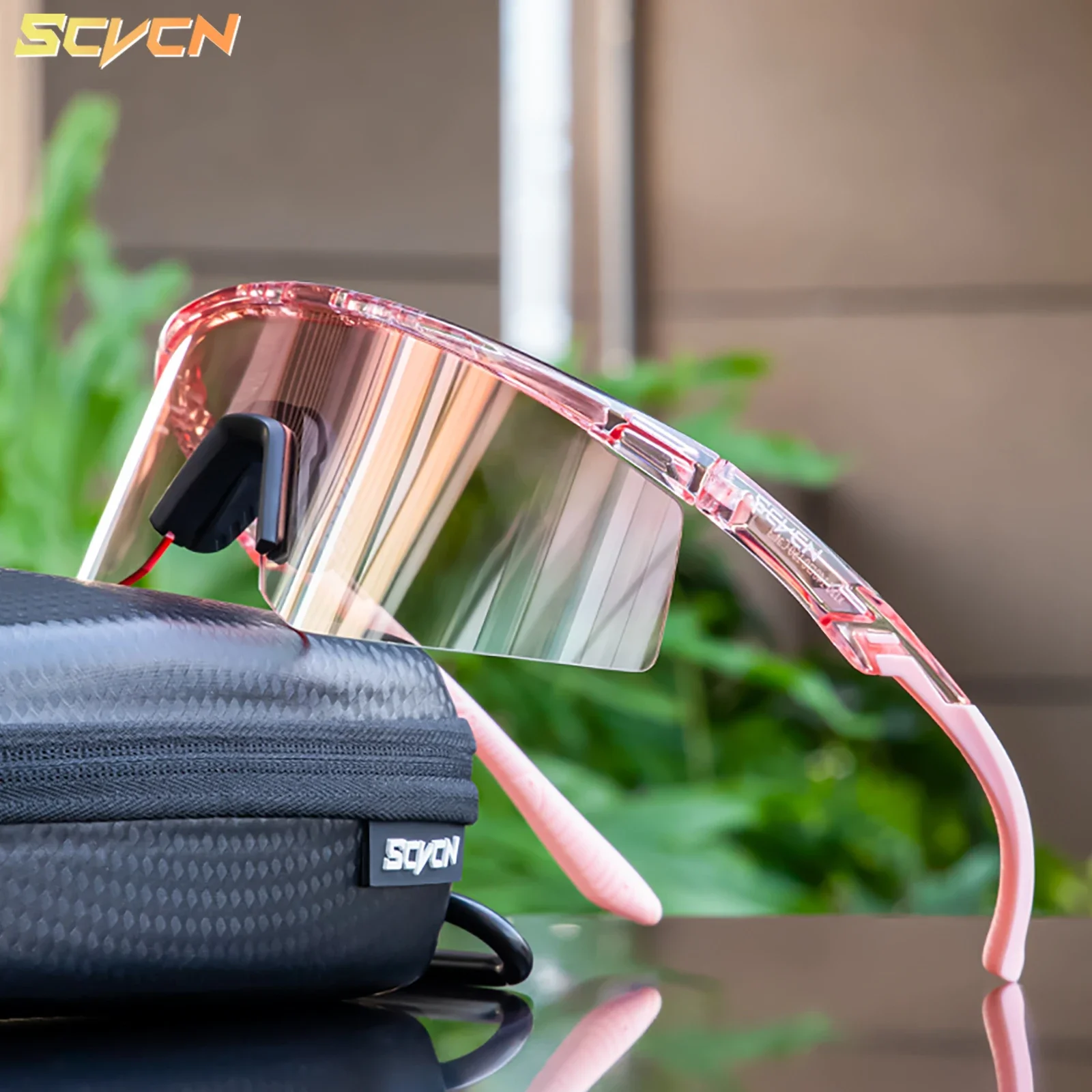 Kapvoe Gradient Radfahren Gläser MTB Reiten Skating Sonnenbrille UV400 Polarisierte Angeln Schutzbrillen Mann Frau Fahrrad Brillen