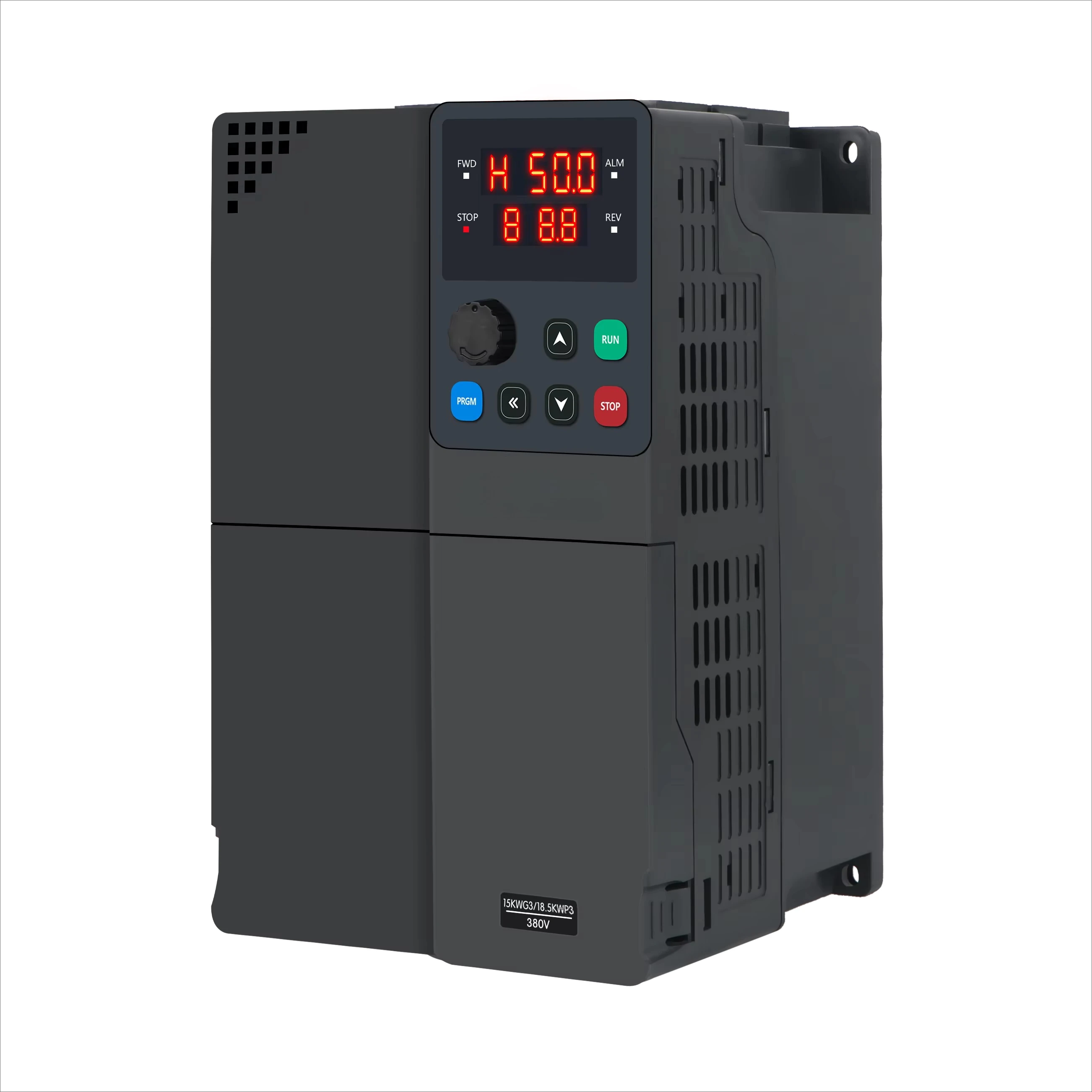 

220V 15KW Three Phase AC Drive VFD with Vector Control for 20HP Motors Pumps Compressors