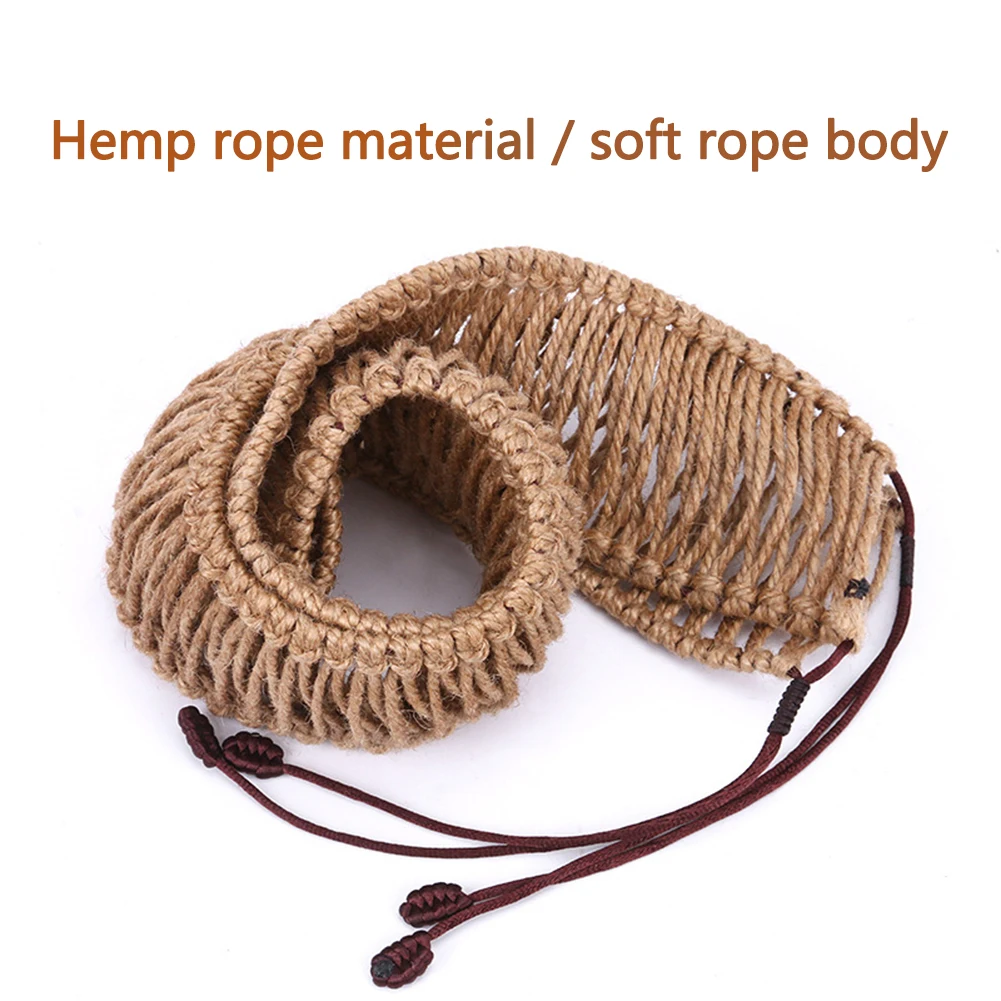 Handmade Handpan Decoration Woven Rattan Rope Steel Tongue Drum Braided Ropes Percussion Instruments Spare Parts