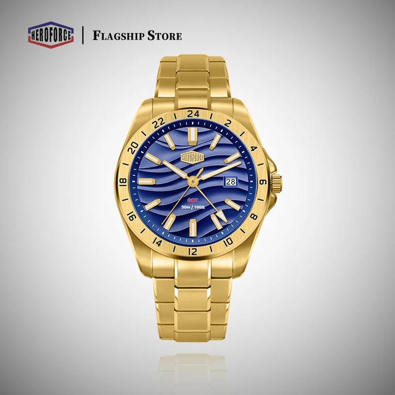 Men's GMT Waterproof Luminous Date Watch