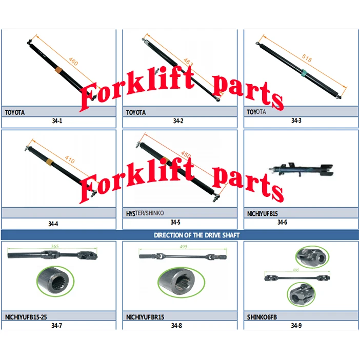 Forklift parts front axle drive axle For SHINKO OEM 915066-00