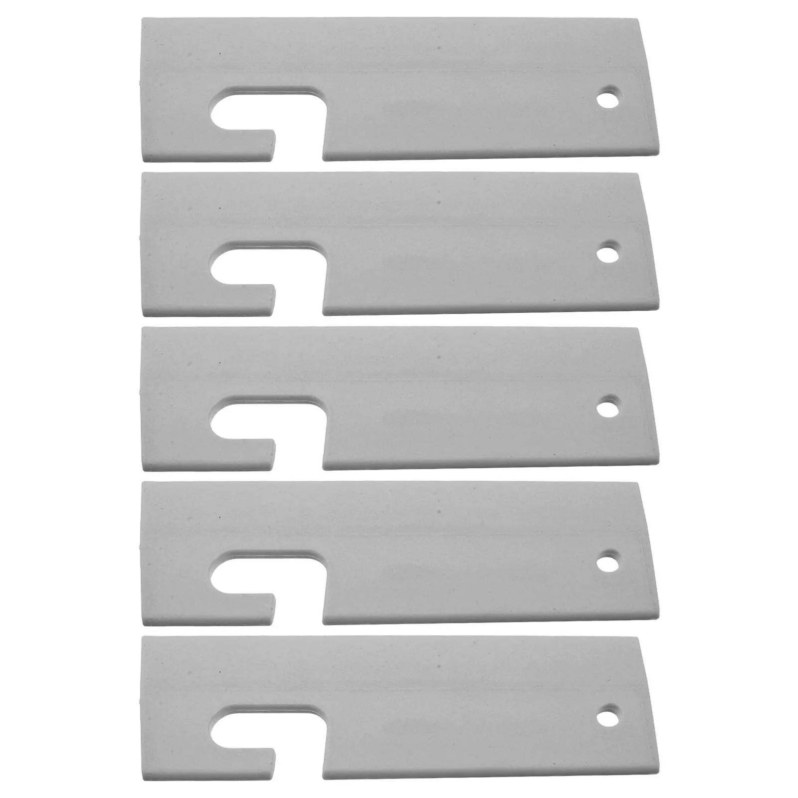 

5Pcs Glass Cleaning Squeegee Soft Flexible Silicone Scraper with Hanging Hole for Bathroom Kitchen Shower Glass Car Window