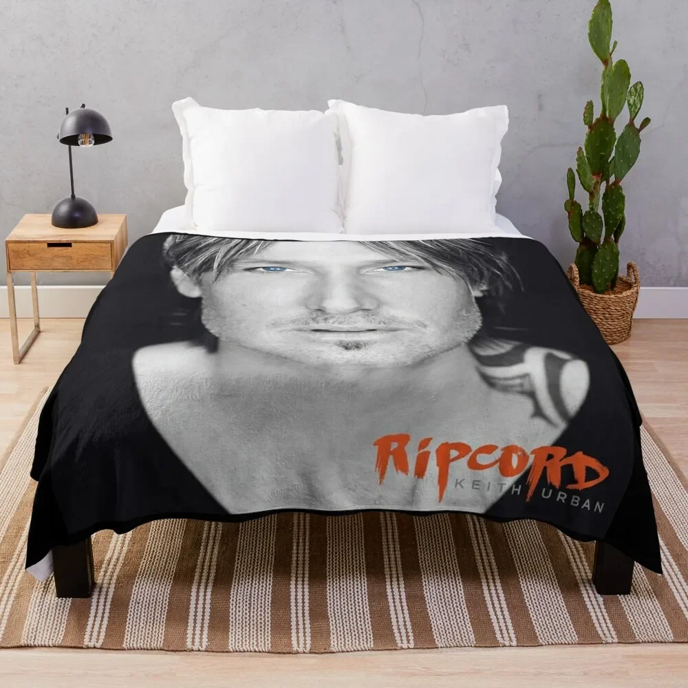 

Keith Urban Ripcord Throw Blanket Decoratives Warm Plaid Personalized Gift Blankets