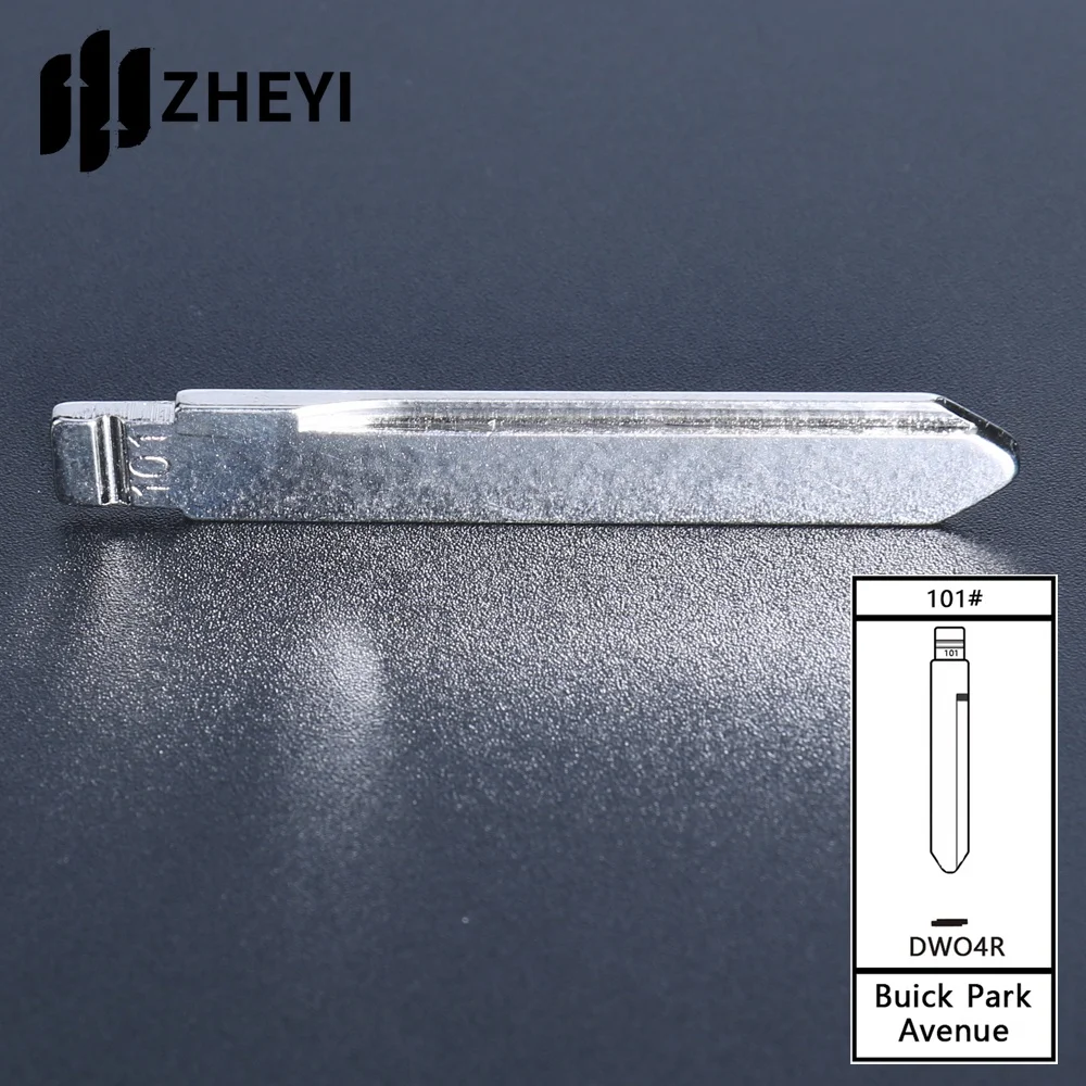 DW04R 101# Universal Uncut Remotes Flip Key Blade For Buick Park Avenue 101# Blank key blade uncut for car remote control key