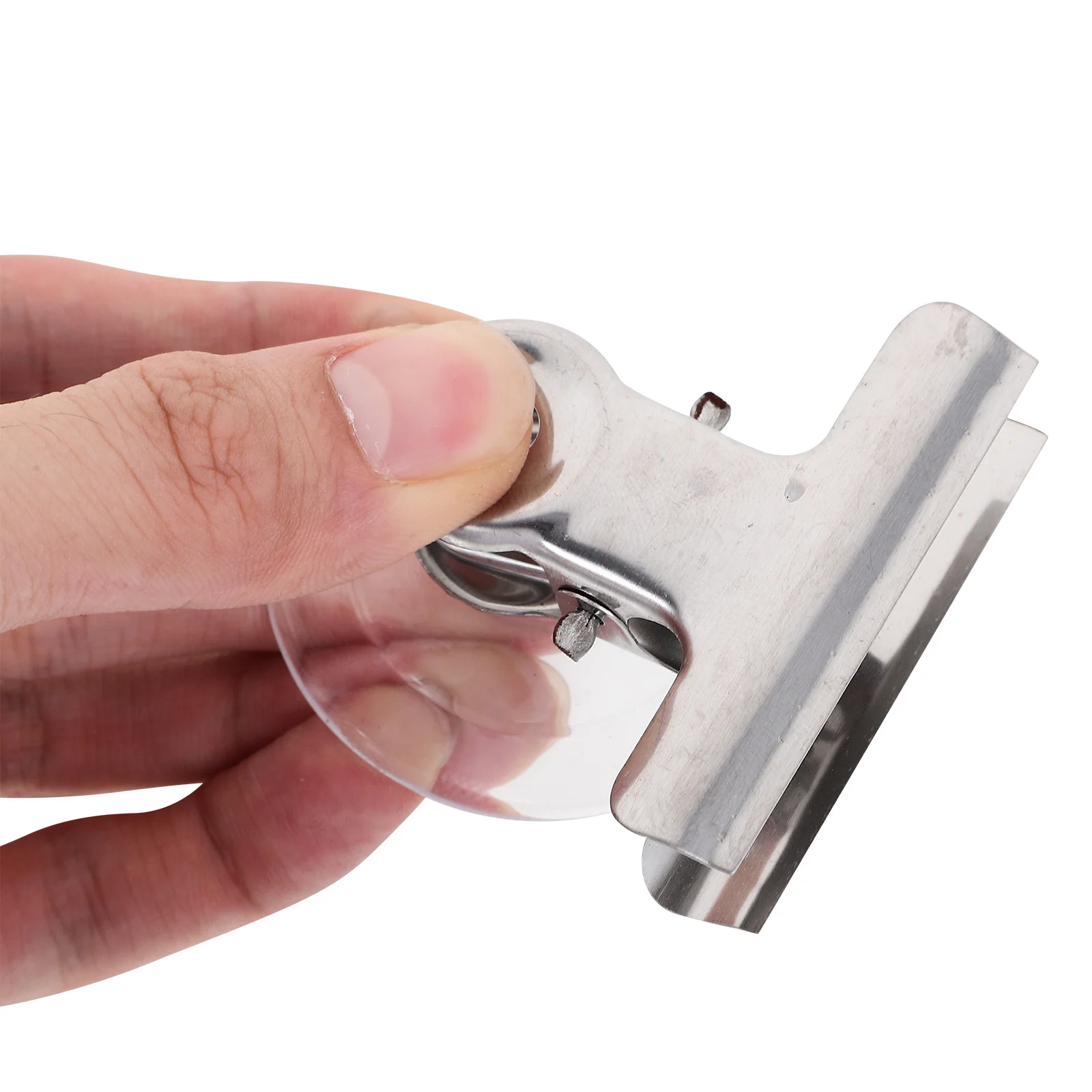 

8Pcs Suction Cup Clips Heavy Duty Clear Plastic Metal Clip for Window Sucker Sign Shower Curtain Holder Paper Clamp