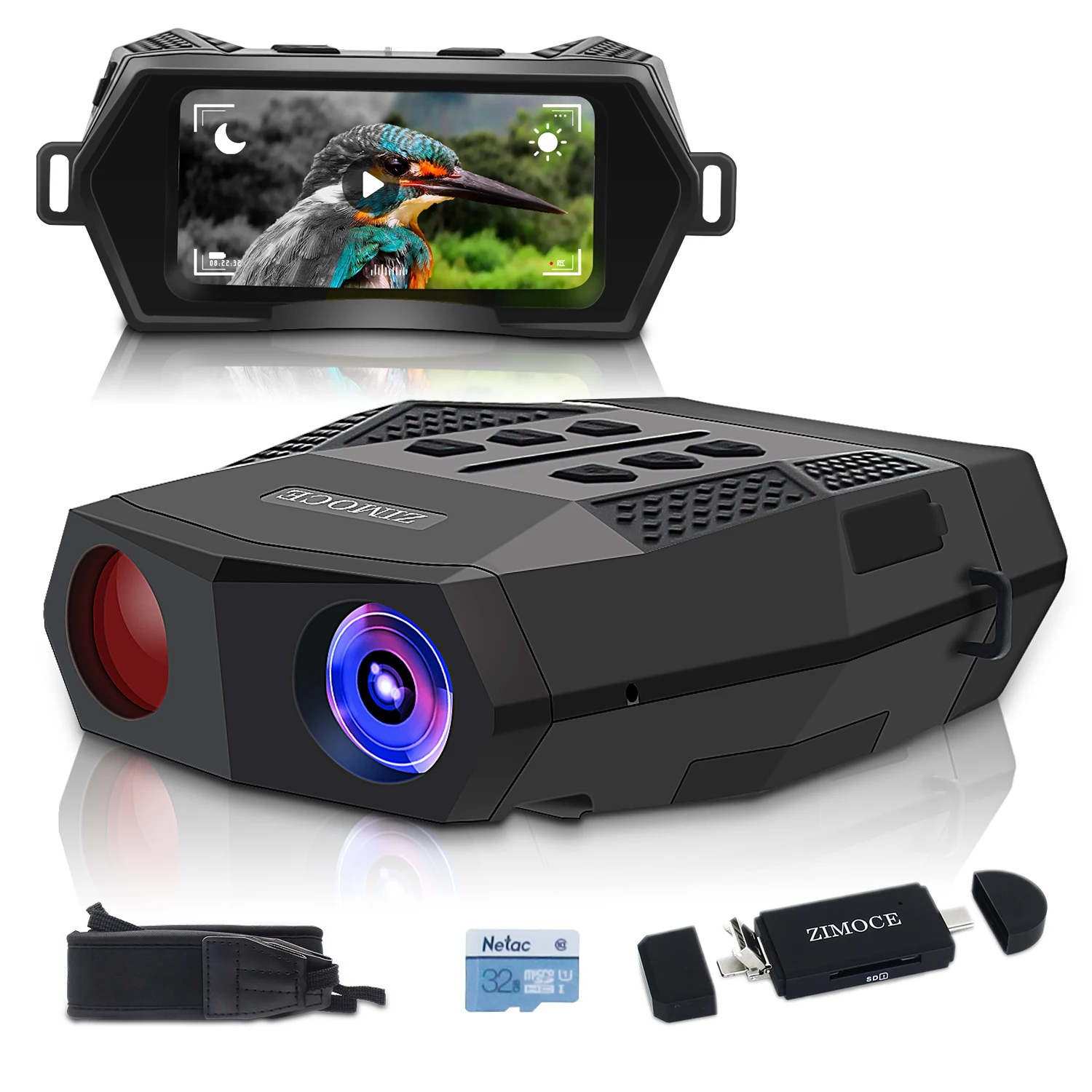 

Outdoor Digital Infrared Hot Sale 4X Digital Zoom Rechargeable 400 Meters Digital Night Vision Binoculars & Goggles