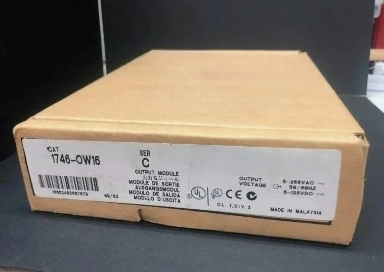 

Совершенно новый оригинальный 1746-OW16 SLC 500 16-канальный модуль релейного вывода 1746OW16 Быстрая доставка