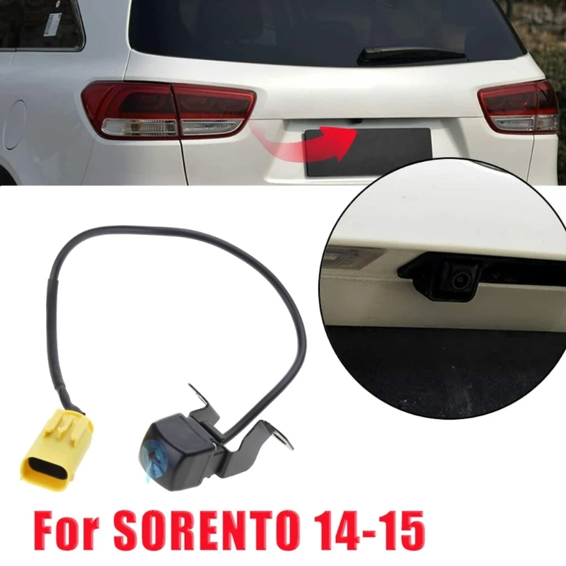 

Auto Car Waterproof Backup Camera Rear View Park Aid for 95760-2P600 95760-2P600FFF 2014-2015 Surround Reversing Monitor