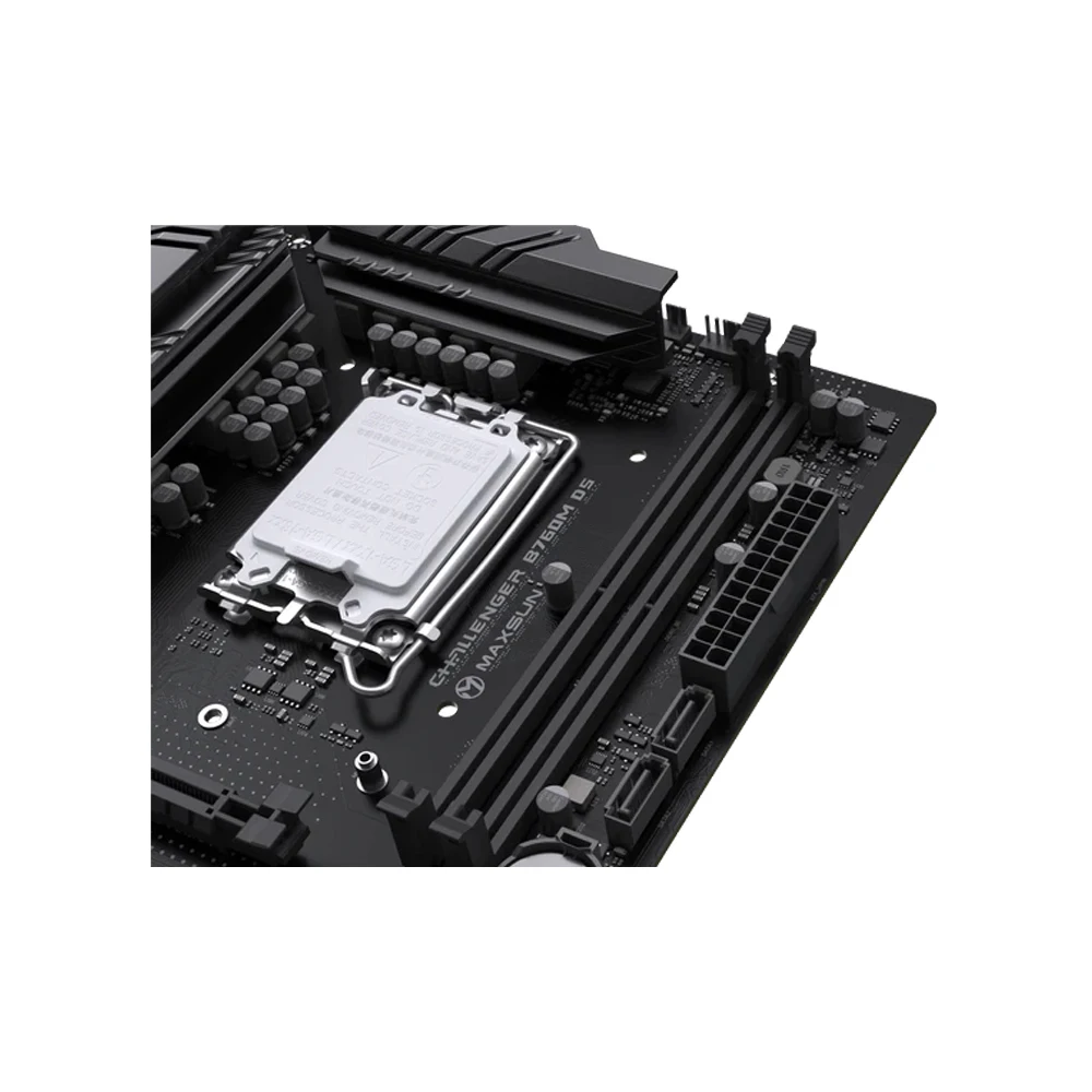 MAXSUN Motherboard Challenger B760M D5 support Intel 14/13/12th generation Core CPU DDR5 M.2 PCIEX16 4.0  Computer components