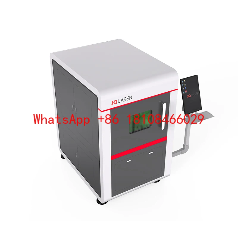 JQLASER Fiber Laser Cutting Machine High Precision Mini 6060 Fiber Laser Cutting Machine With Enclosed Cover