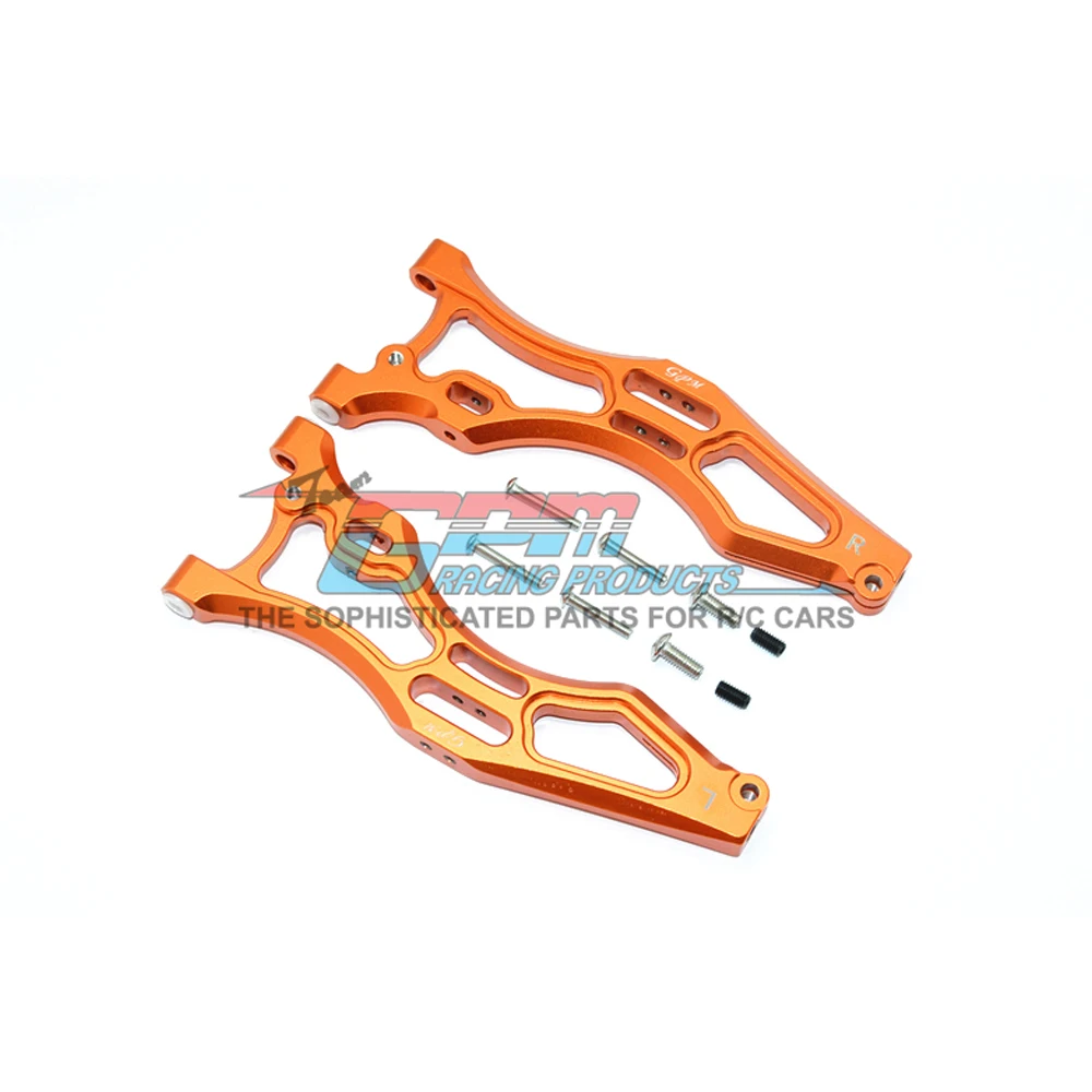 GPM ARRMA 1/8 KRATON OUTCAST notorycznie TALION 6S metalowy aluminiowy przedni dolny zawieszenie ramiona przedni dolny ramię wahadłowe AR330219