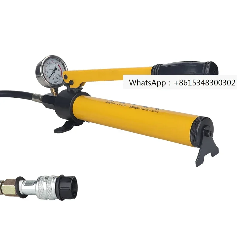 CP-600 hydraulic manual pump, manual hydraulic pump, portable small hydraulic manual pump, pressure pump