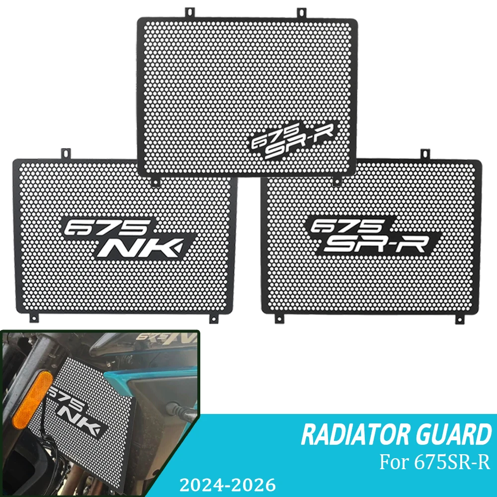 Motorcycle Radiator Grille Cover Guard Protection Protetor Grill For CFMOTO 670NK 670 NK 675SRR 675SR-R 675 SRR 2024 2025 2026