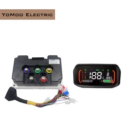 Fardriver ND72450 V2 48V-72V DC 200A Phase 450A BLDC Sine Wave Motor Controller with N7 Display One-LIN Sensor LCD Speedometer