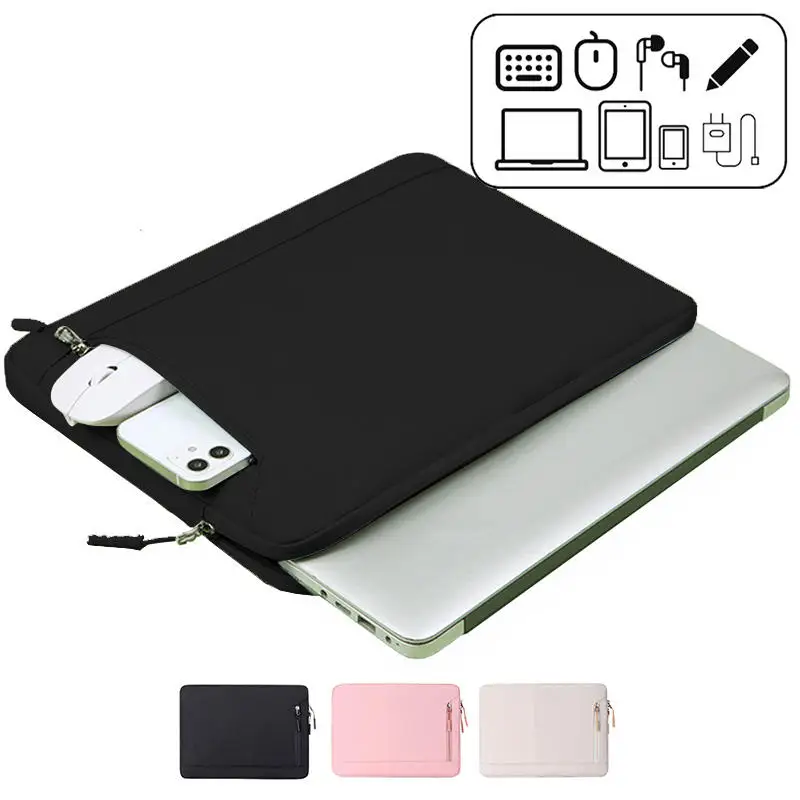 

Laptop Sleeve Case 13.3 14.6 15.6 Inch Notebook Bag Tablet Waterproof Case For MacBook Air Pro Lenovo Hp Dell Men Women