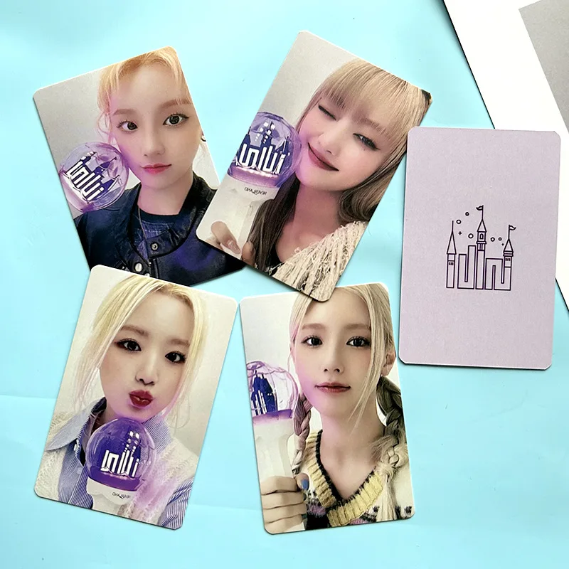 5Pcs/Set Kpop (G)I-DLE Photocards Lightstick Lomo Cards Postcards Photo Print Mini Album Photo Card