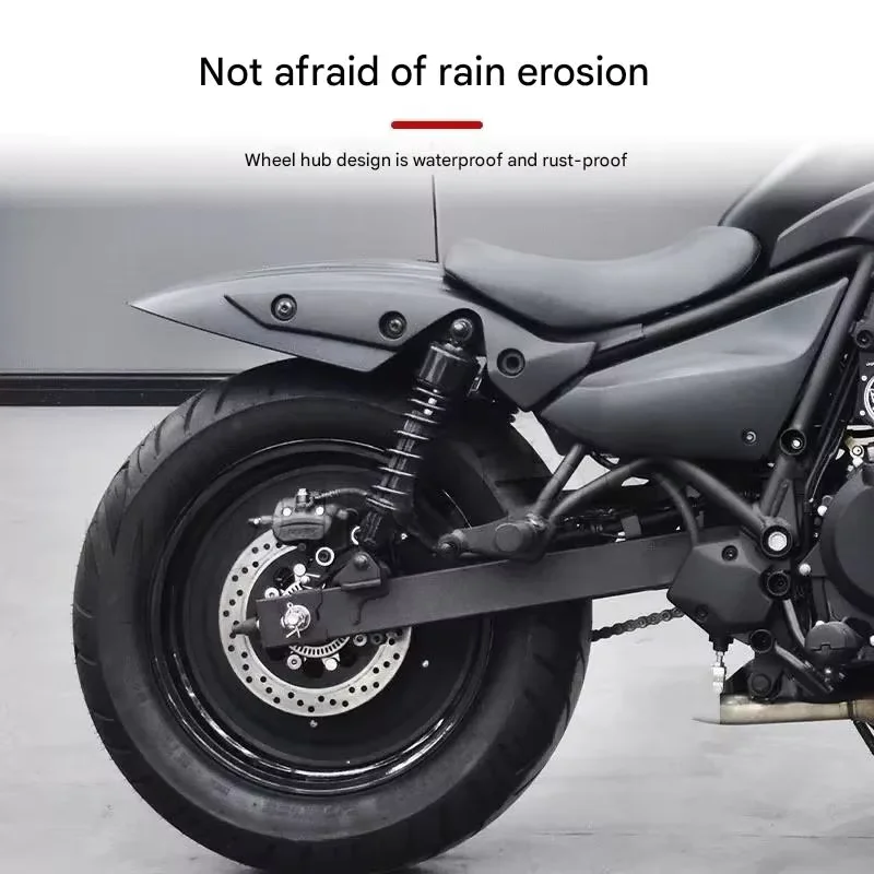 For the Eliminator 500, the modified front and rear wheel hub cover accessories with a sealed hub cover.