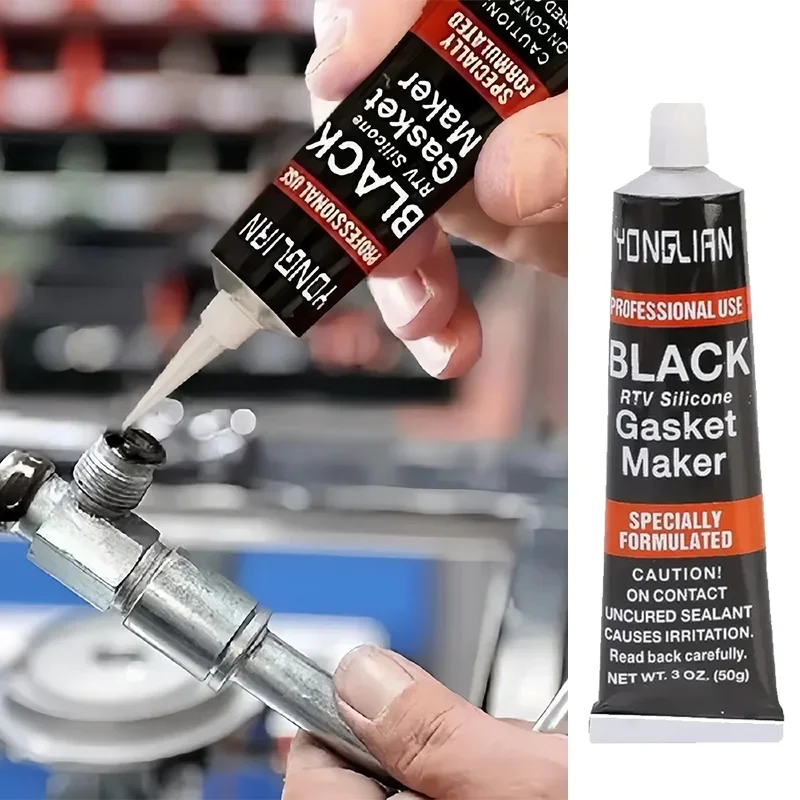 Black High Temperature Sealant Oil Resistant Engine Car Sealant RTV Silicone Gasket Manufacturer, High Adhesion Car Sealant C1B3