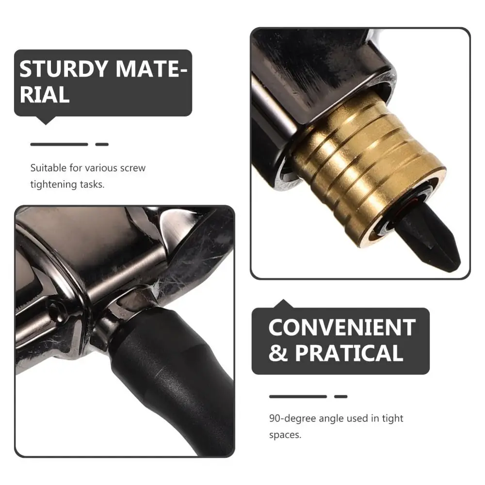 

90 Degree Rotation Electric Drill Corner Device Flexible Bit Holder Quick Change Holder Screwdriver Direction Changer