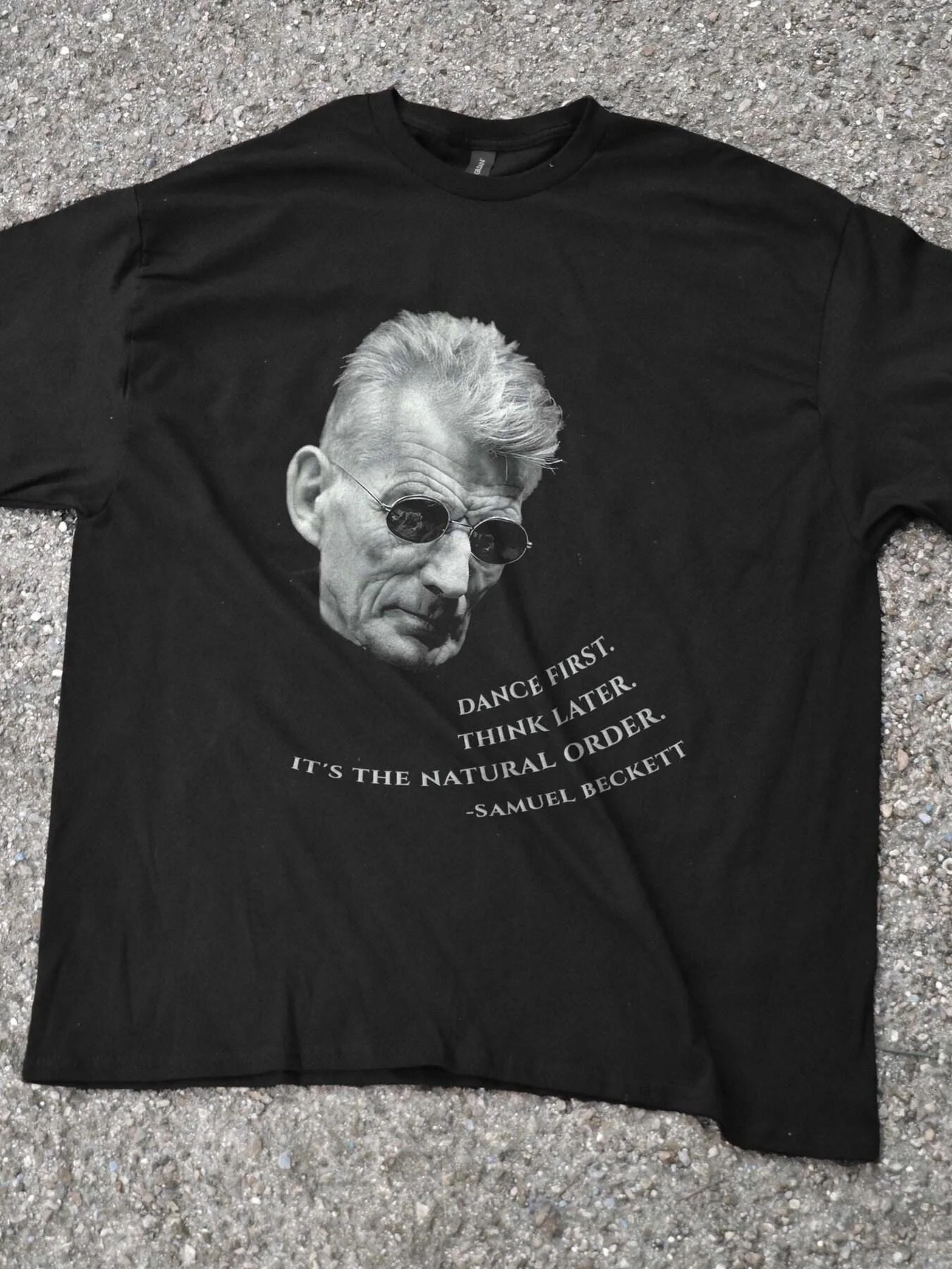 Samuel Beckett Quote Unisex T-shirt | Ideal Literary and Philosophical Gift - An Excellent Gift for Lovers and Enthusiasts