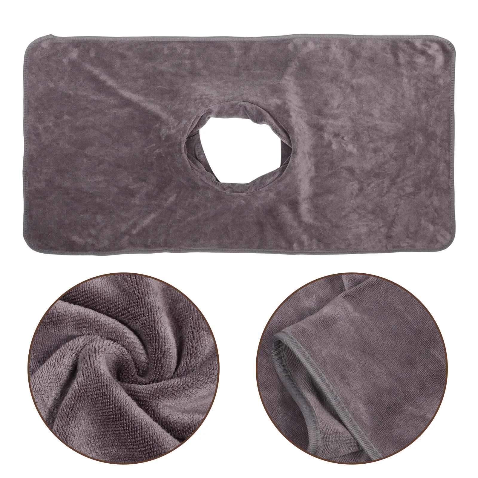 

Стол с отверстием для лица Мягкий прочный лист для спа-салона красоты Крышка отверстия для лица Массажная кровать Простыни для массажного стола