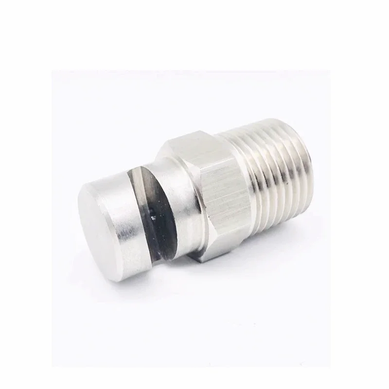 1/8 Stainless Steel 1/2/3/4/6 Points Wide Angle Fan Shape Nozzle Dust Removal Water Spray Nozzle 120 Side Angle Nozzle